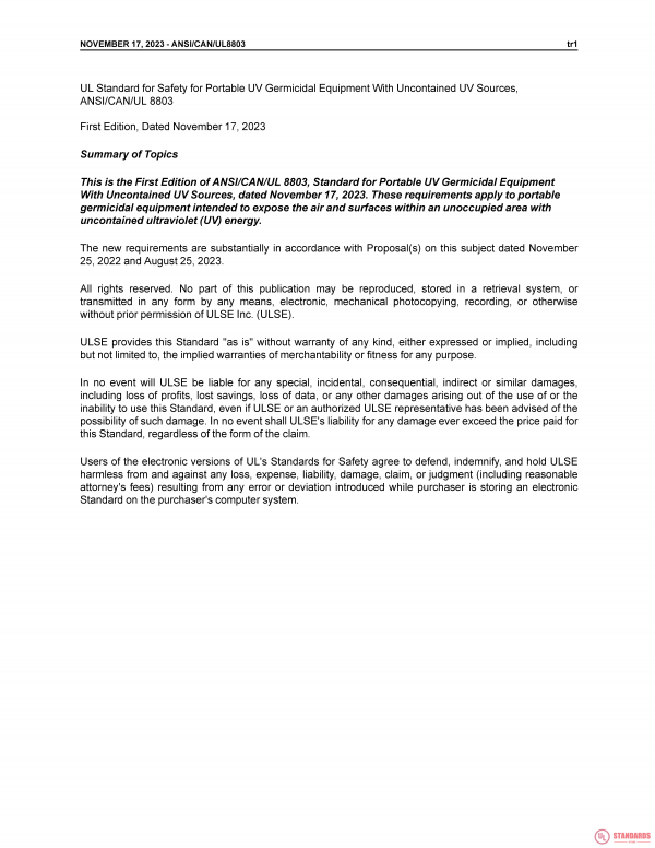UL 8803 PDF UL 8803 PDF